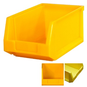 부품상자/3호/플라스틱상자/38EA(BOX)/외경 340x210x155/용량8L/노란색/청색/색상선택가능/다단적재가능