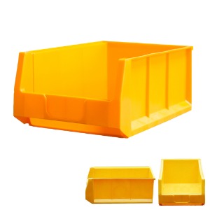 부품상자/6호/플라스틱상자/1EA/외경 500x300x200/용량20L/A Type(노란색)-1350g/B Type(노란색/청색)-1050g/타입선택가능/다단적재가능