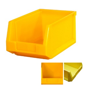 부품상자/2호/플라스틱상자/44EA(BOX)/외경 245x145x120/용량3L/노란색/청색/색상선택가능/다단적재가능