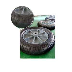 바퀴/발포바퀴/PVC발포바퀴/운반카바퀴/핸드카바퀴/크기선택가능/1EA