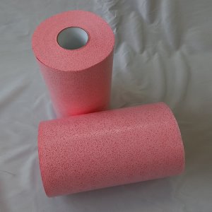 [Box]미트페이퍼(핑크색) /80m×2롤/1롤80m200매/정육종이/흡수지/비닐코팅