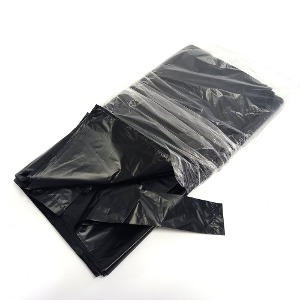 검정 비닐봉지 검은 비닐봉투 (45*80cm)35L x 70매 1묶음 / 손잡이 있음